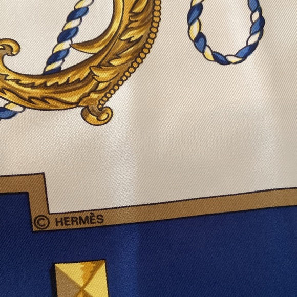 Herme’s Silk Scarf - Picture 2 of 8